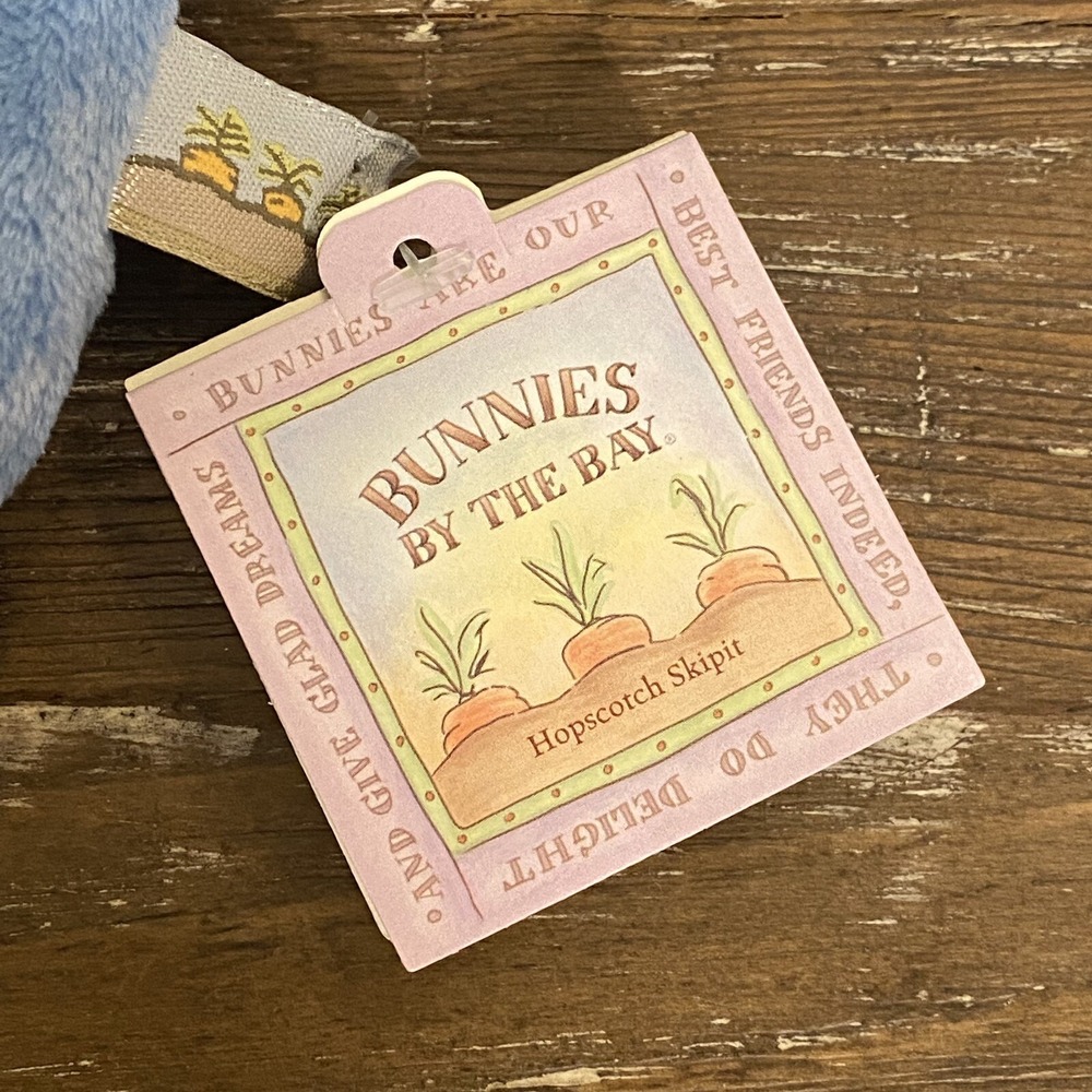 NWT Bunnies by the Bay Lovey Baby Toy Hopscotch Skipit Puppy - Picture 2 of 11